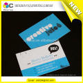 Fashionable design transparent plastic blank transparent business cards